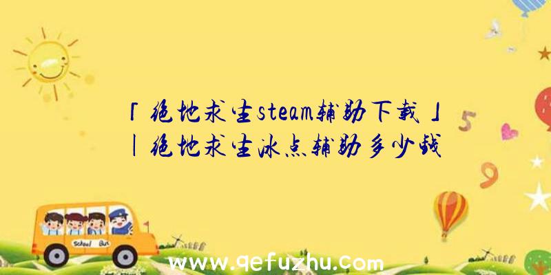 「绝地求生steam辅助下载」|绝地求生冰点辅助多少钱